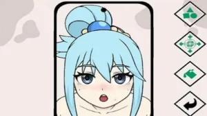 Happy Girl On Mirror 2